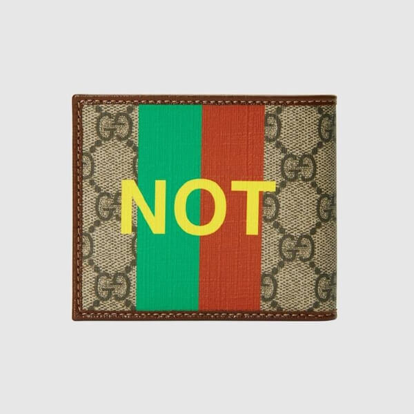 【GUCCI】Fake/Not グッチ 財布 偽物 プリント*ダブルG*二つ折りウォレット*636166 2GCAG 8280
