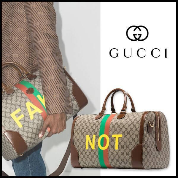 GUCCI FAKE NOT コピー 21AW グッチ ボストンバッグ 新作 グッチxディズニー ドナルドダック 5479532GCBG