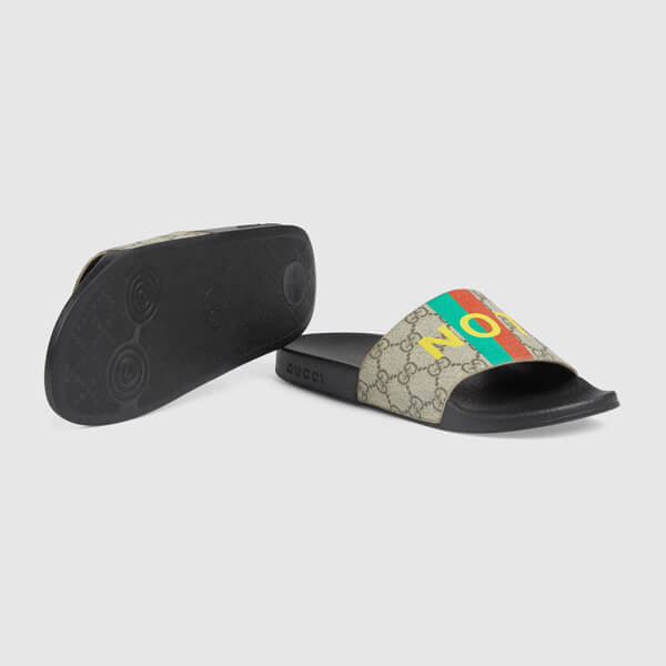 GUCCI FAKE NOT 偽物★20/21秋冬 グッチ サンダル SLIDE SANDAL 636344 2GC00 8252