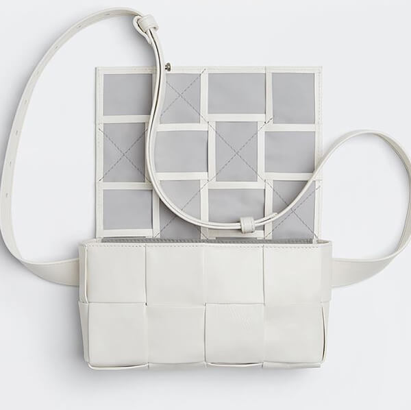 ボッテガ ヴェネタ 偽物 BOTTEGA ミニカセットベルトバッグ 651053VCQ728803