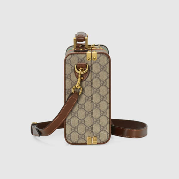 グッチ GUCCI FAKE/NOT 偽物 プリント ビューティーケース 633587 2GCAG 8280