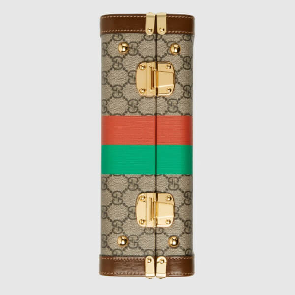 グッチ GUCCI FAKE/NOT 偽物 プリント ビューティーケース 633587 2GCAG 8280