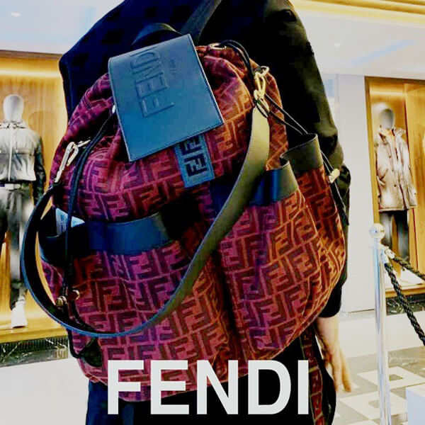 フェンディ リュック コピー FENDI 21SS 春節限定 FFモノグラム ファブリック バックパック 7VZ056A9ZLF1DZ7