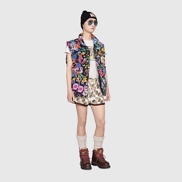 GUCCI×NORTHコラボ★スーパーコピー ロゴショートパンツ 651335 XJDCE 9141