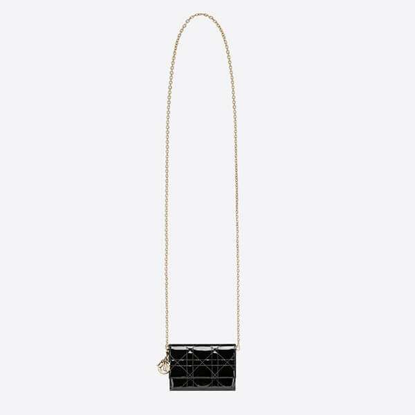 【DIOR ディオール】20AW スーパーコピー「レディ ディオール」Nanoポーチ S0876OVRB_M81B