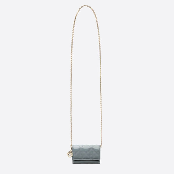 【DIOR ディオール】20AW スーパーコピー「レディ ディオール」Nanoポーチ S0876OVRB_M81B