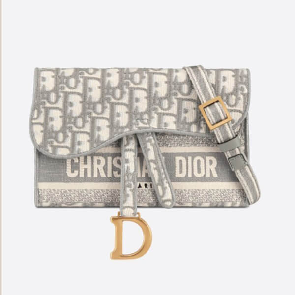 DIOR★スーパーコピー 21CruiseDiorOblique★SADDLE3WAYスリムポーチ S5647CRIW_M932