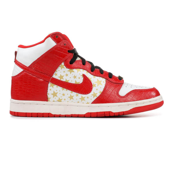 入手困難!Supreme x NIKE コピー コラボ Dunk High Pro SB Red 307385 161