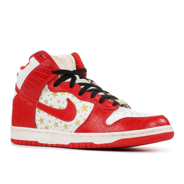 入手困難!Supreme x NIKE コピー コラボ Dunk High Pro SB Red 307385 161