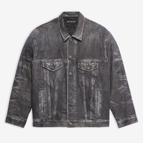 BALENCIAGA◆バレンシアガ◆コピー バレンシアガ◆TROMPE-LCEIL デニム ジャケット 657700TKS343366