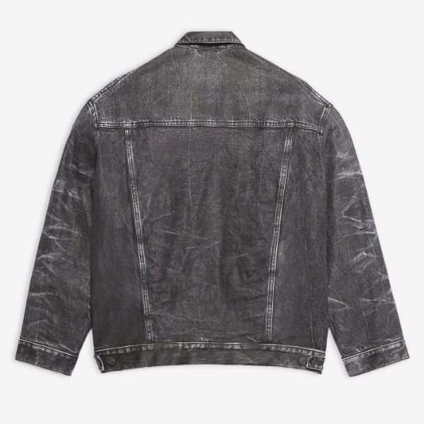 BALENCIAGA◆バレンシアガ◆コピー バレンシアガ◆TROMPE-LCEIL デニム ジャケット 657700TKS343366