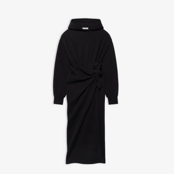 ◆BALENCIAGA◆バレンシアガ◆偽物EASYWRAP フーデッドドレス 659077TJV441000