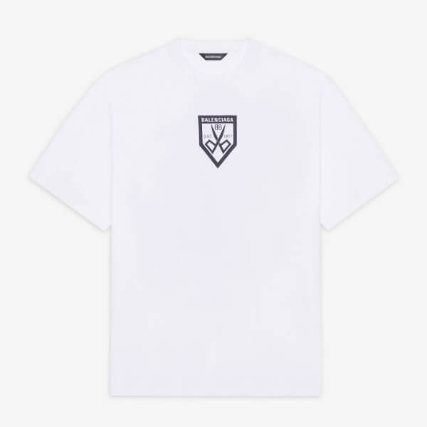 【バレンシアガ】スーパーコピー ◇新作◇SCISSORS FLATGROUND Tシャツ 2色 651795TKV779040