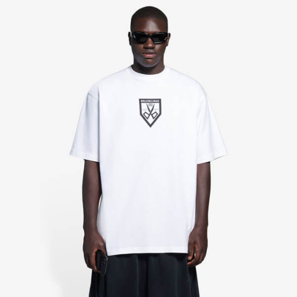 【バレンシアガ】スーパーコピー ◇新作◇SCISSORS FLATGROUND Tシャツ 2色 651795TKV779040