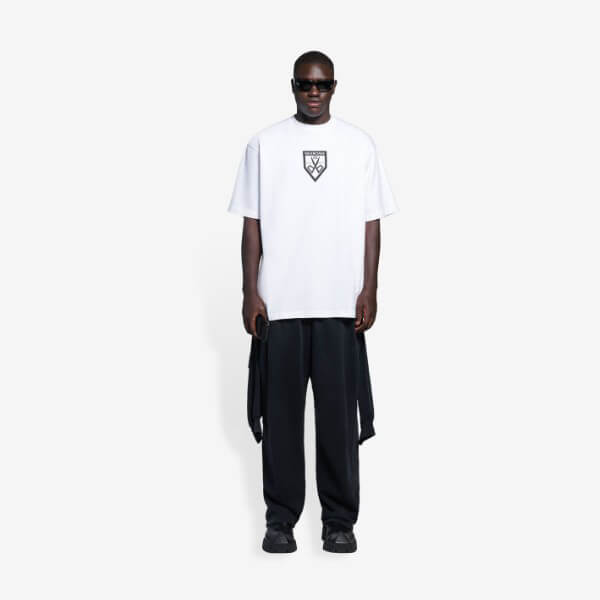 【バレンシアガ】スーパーコピー ◇新作◇SCISSORS FLATGROUND Tシャツ 2色 651795TKV779040