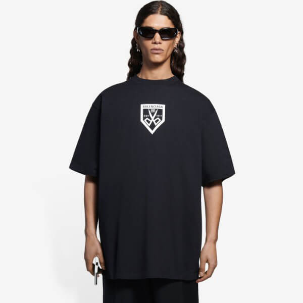 【バレンシアガ】スーパーコピー ◇新作◇SCISSORS FLATGROUND Tシャツ 2色 651795TKV779040