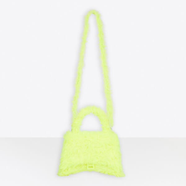 BALENCIAGA バレンシアガ 偽物 FLUFFY HOURGLASS TOP HANDLE バッグ 656415HPDAY7211