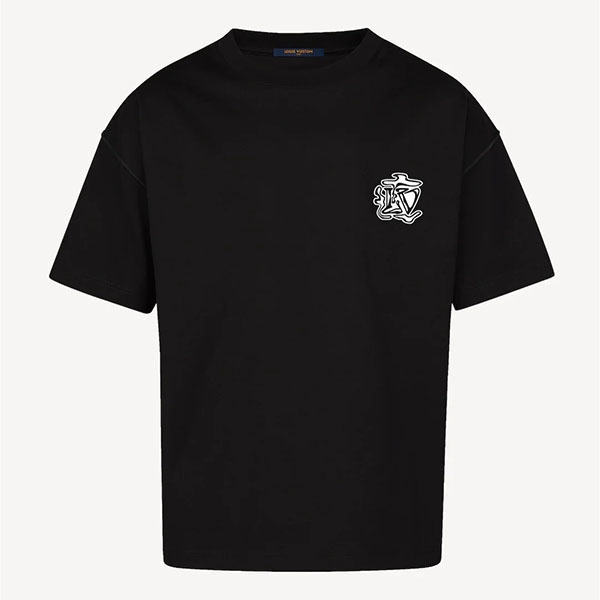 ルイヴィトン LV コピー スモークプリンテッドTシャツ 1A5TZO