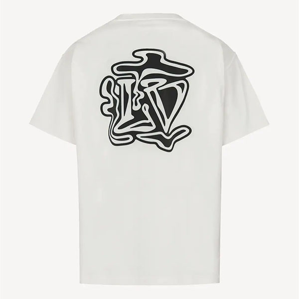 ルイヴィトン LV コピー スモークプリンテッドTシャツ 1A5TZO