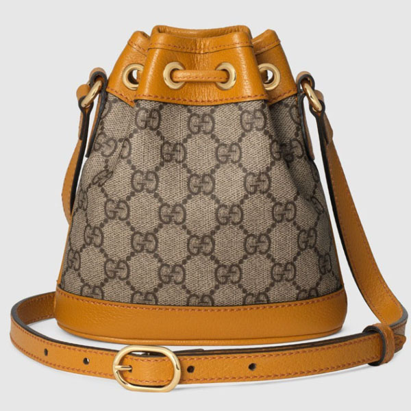 GUCCI★EXO-KAI x Gucci スーパーコピー 限定品 ベアプリント バケットバッグ 660304 2YWCG 8695