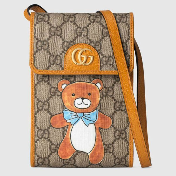GUCCI★EXO-KAI x Gucci コピー 限定品 ベアプリント ミニショルダー 660161 2YMAG 8695