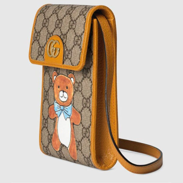 GUCCI★EXO-KAI x Gucci コピー 限定品 ベアプリント ミニショルダー 660161 2YMAG 8695