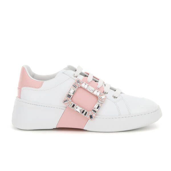 ロジェ・ヴィヴィエ スーパーコピー viv skate sneakers jewel buckle RVW54229110LXQ0330