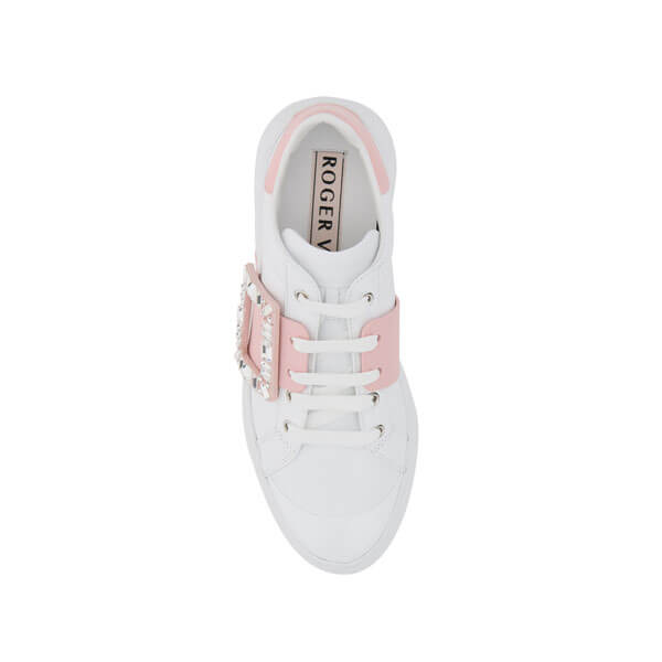 ロジェ・ヴィヴィエ スーパーコピー viv skate sneakers jewel buckle RVW54229110LXQ0330