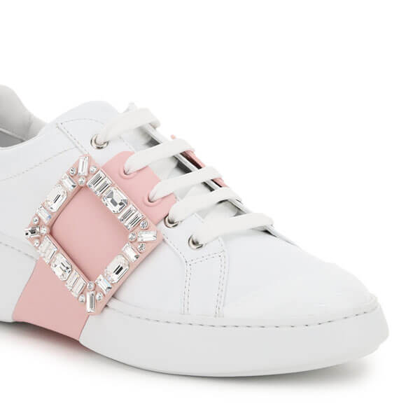 ロジェ・ヴィヴィエ スーパーコピー viv skate sneakers jewel buckle RVW54229110LXQ0330