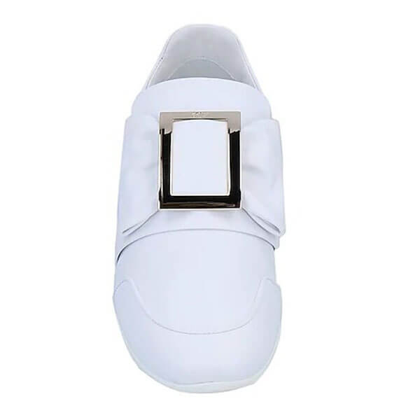 Roger Vivier ロジェ ヴィヴィエ スーパーコピー リボンスニーカー 白 黒 21032306