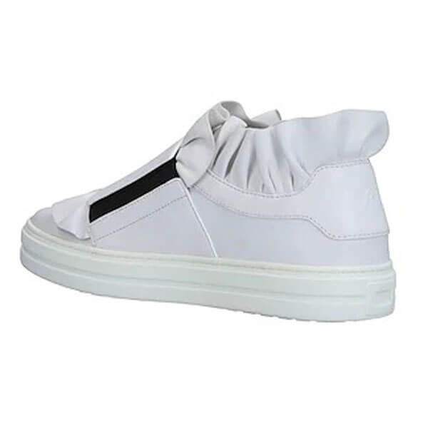 Roger Vivier ロジェ ヴィヴィエ コピー フリルスニーカー 白 黒 21032307