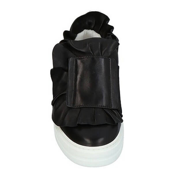Roger Vivier ロジェ ヴィヴィエ コピー フリルスニーカー 白 黒 21032307