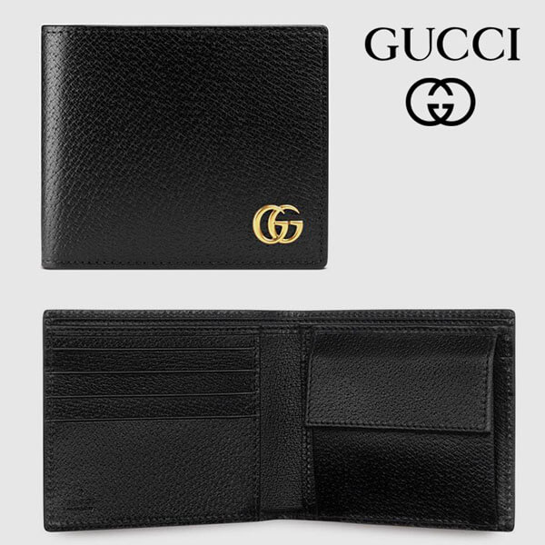 ☆GUCCI (グッチ)スーパーコピー〔GGマーモント〕 レザー コインウォレット 428725 DJ20T 1000