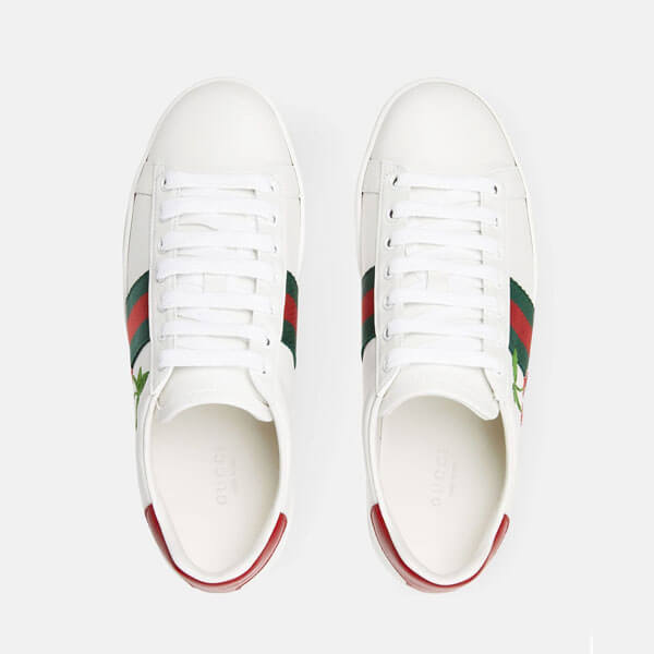 GUCCI スーパーコピー エース チェリー付き ウィメンズ スニーカー 653135 1XG60