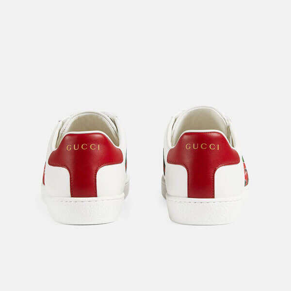 GUCCI スーパーコピー エース チェリー付き ウィメンズ スニーカー 653135 1XG60