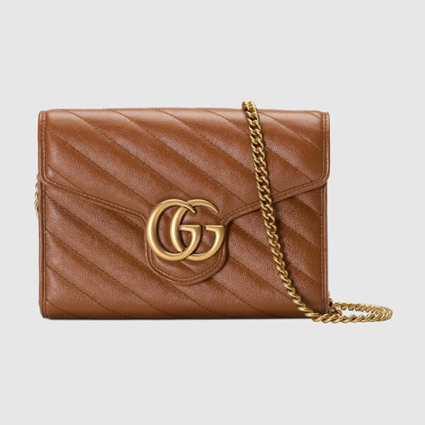 ★ 20AW新作 日本未発売【Gucci】 偽物GG Marmont mini bag 474575 0OLFT 2535