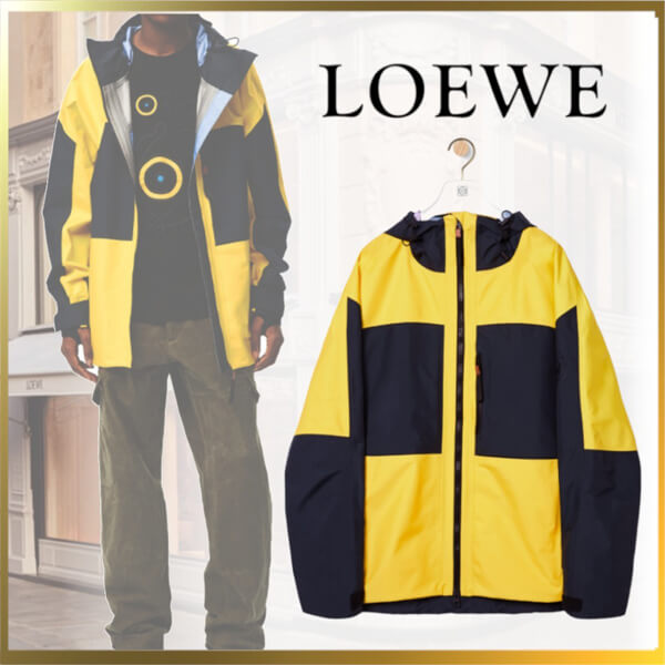 【21AW新作】LOEWE * コピー ブロックカラー パーカージャケット H664330X07