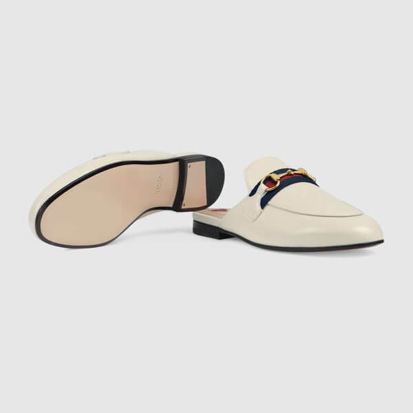 ☆韓国の人気☆グッチ☆GUCCI☆偽物プリンスタウン レザー スリッパ629084