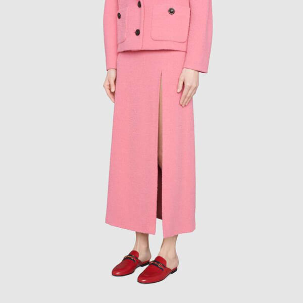 ☆韓国の人気☆グッチ☆GUCCI☆偽物プリンスタウン レザー スリッパ629084