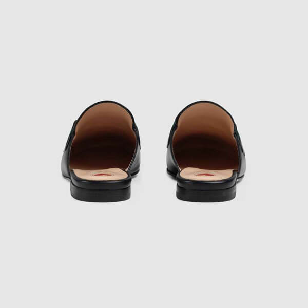 ☆韓国の人気☆グッチ☆GUCCI☆偽物プリンスタウン レザー スリッパ629084