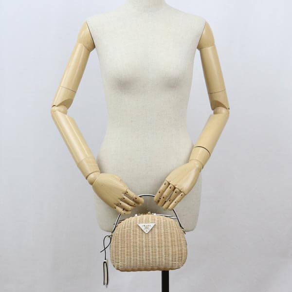 【国内即発】21SS!プラダ 2way カゴバッグ スーパーコピー 1BH146 F0N86