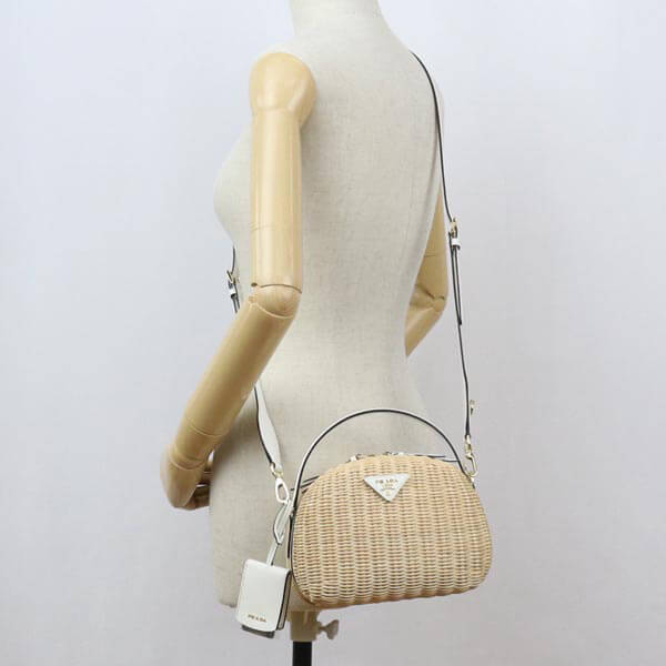 【国内即発】21SS!プラダ 2way カゴバッグ スーパーコピー 1BH146 F0N86