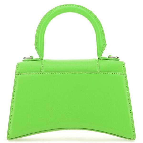 バレンシアガ☆ラムレザーショルダーバッグ Greenish yellow BIASIA Y2K クロコエンボス レザーショルダーバッグ | イエロー