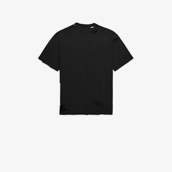 バレンシアガ Tシャツ 偽物☆CAPS DESTROYEDフラットグラウンド