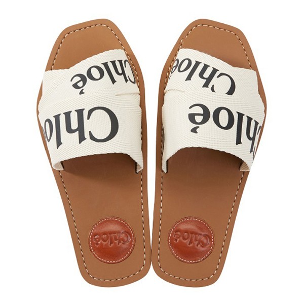 Chloe(クロエ) ピンク Woody フラットサンダル アウトレット】Chloe クロエ フラットミュール/サンダル/WOODY