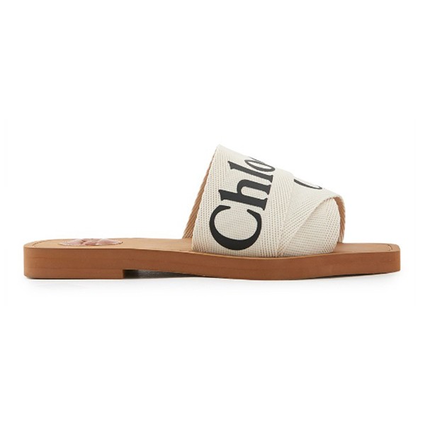 Chloe ウッティフラットミュル CHC19U18808 275 Chloe クロエ CHC19U18808 WOODY ウッディ フラットミュール