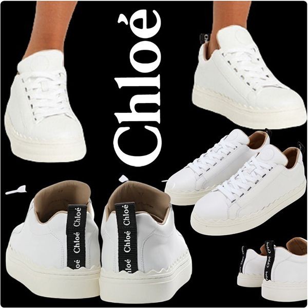 【Chloe】lauren スニーカー ホワイト 楽天市場】Chloe クロエ スニーカー LAUREN ローレン
