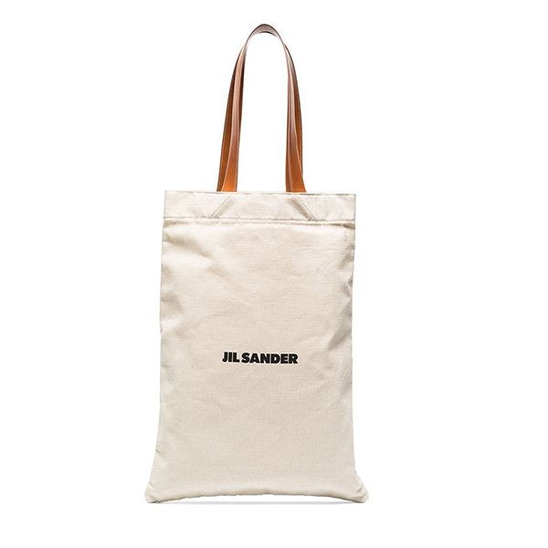 Jil Sander ロゴプリント ラージ トートバッグ ジルサンダー トートバッグ コピー】大容量!！ロゴプリント