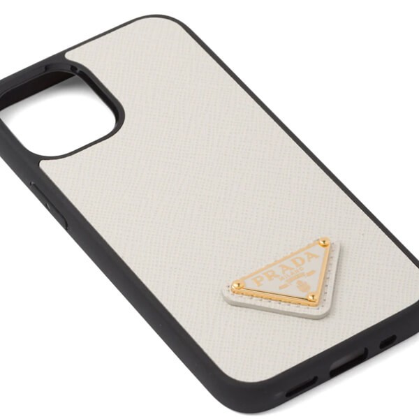 プラダ ケース 偽物】NEW♪ロゴ付きiPhone12/12Pro/ ケース