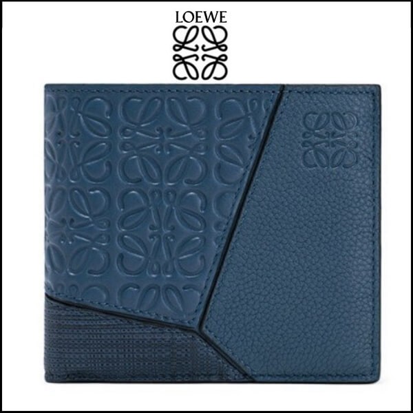 ✨未使用展示品✨　LOEWE 長財布　アナグラム　アマソナ　パズル　バイカラー LOEWE ロエベ ラウンドファスナー 長財布 PUZZLE EDGE ZIPPED